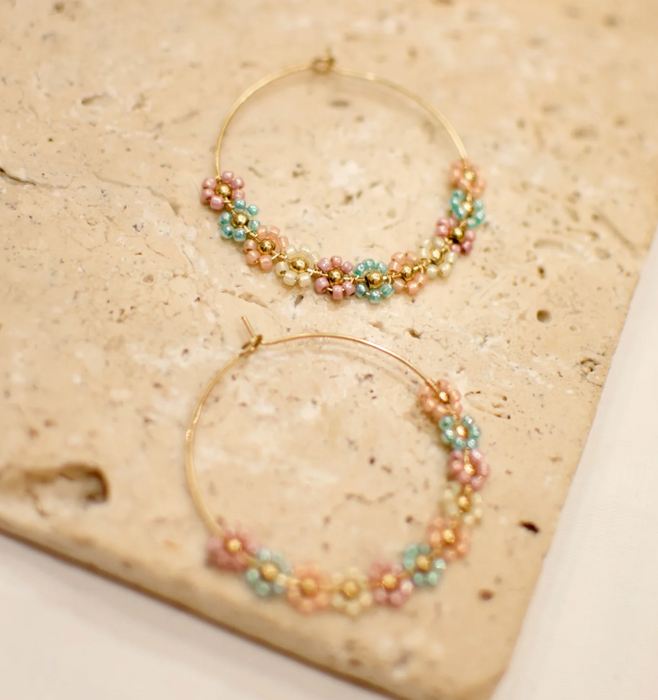 Boucles d'oreilles Perles