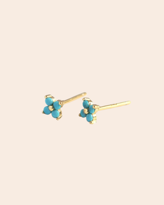 Boucles d'oreilles Azur